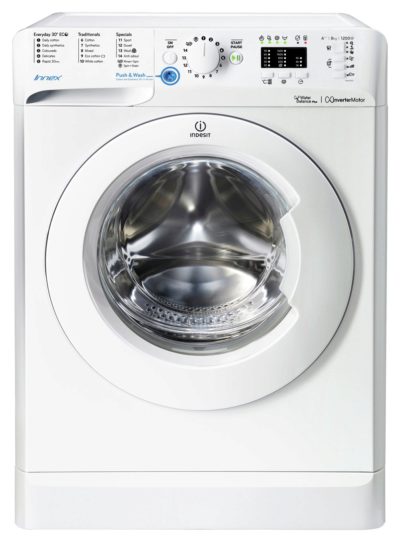 Indesit BWA81283X 8KG 1200 Spin Washing Machine.